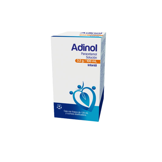 ADINOL SOL. INFANTIL CAJA C/FCO. C/120 ML.