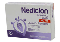 NEDICLON TAB. L.P. 100 MG. CAJA C/20