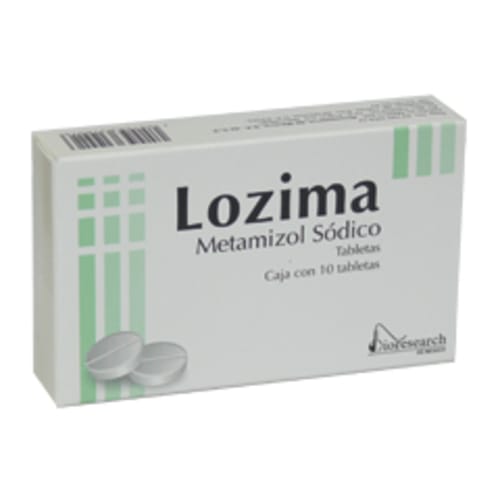 LOZIMA TAB. 500 MG. CAJA C/10