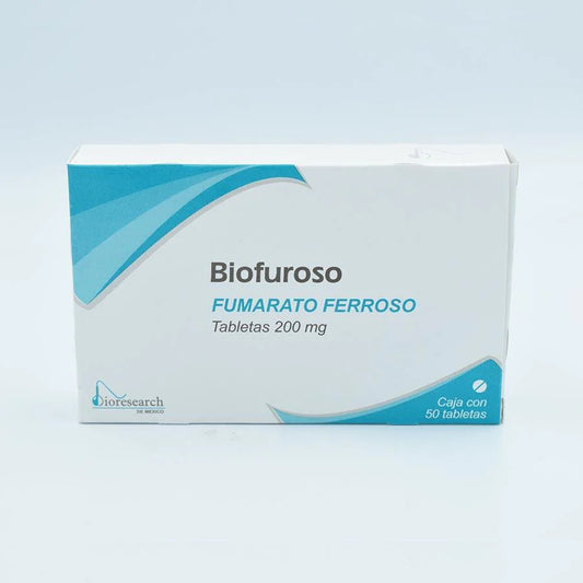BIOFUROSO TAB. 200 MG. CAJA C/50