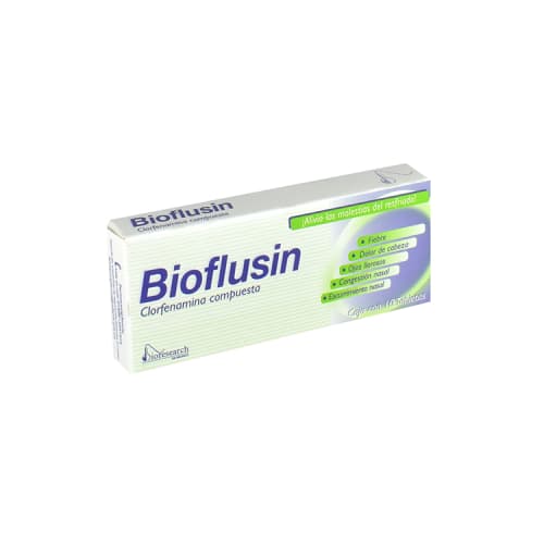 BIOFLUSIN TAB. 500 MG. CAJA C/10