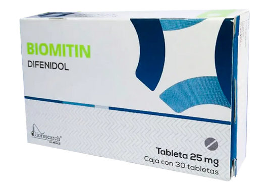 BIOMITIN TAB. 25 MG. CAJA C/30