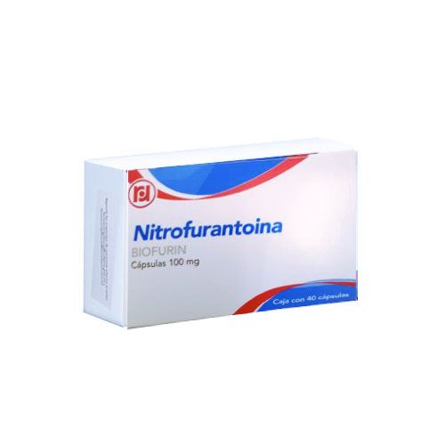 NITROFURANTOINA 40 CAP 100MG