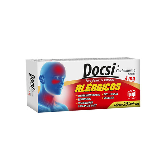 DOCSI TAB. 4 MG. CAJA C/20