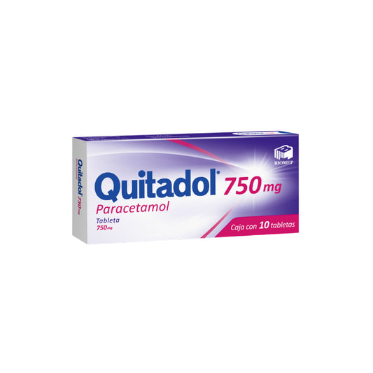 QUITADOL TAB. 750 MG. CAJA C/10