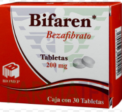 BEZAFIBRATO 200MG 30TAB REC LGEN