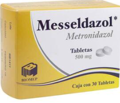 MESSELDAZOL TAB. 500 MG. CAJA C/30