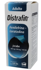 DISTRAFIN JBE. ADULTO CAJA C/FCO. C/120 ML. C/DOSIFICADOR