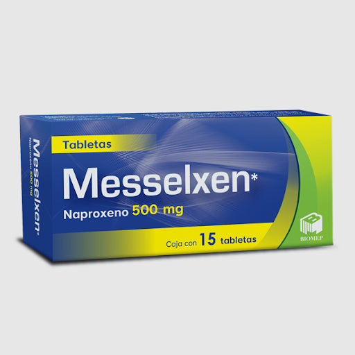 MESSELXEN (NAPROXENO 500MG) 15TABS