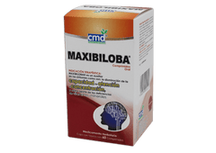MAXIBILOBA COMPR. CAJA C/FCO. C/60