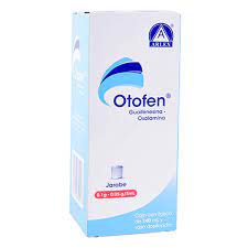 OTOFEN JBE. CAJA C/FCO. C/140 ML. (GUAIFENESINA-OXOLAMINA)