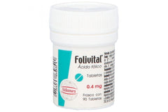 FOLIVITAL TAB. 0.4 MG. FCO. C/90