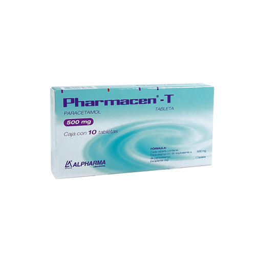 PHARMACEN-T TAB. 500 MG. CAJA C/10