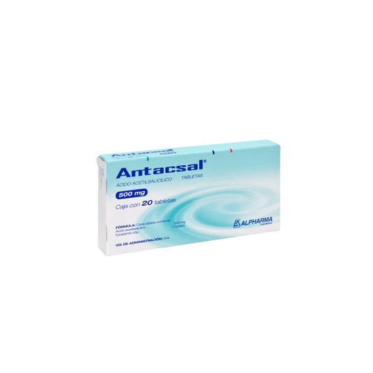 ANTACSAL TAB. 500 MG. CAJA C/20