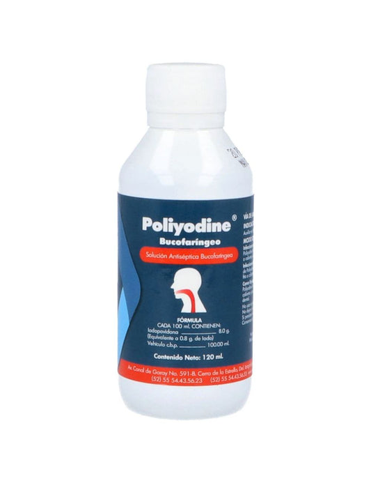 POLIYODINE 1 SOL 11% 120 ML
