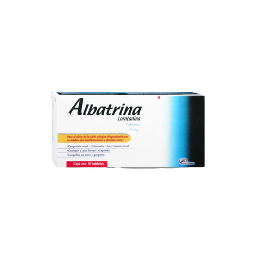 ALBATRINA 10 TAB 10 MG