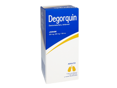 DEGORQUIN ADULTO JBE. CAJA C/FCO. C/150 ML.