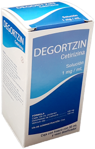 DEGORTZIN 1 SOL 100 MG/50 ML