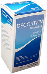 DEGORTZIN 1 SOL 100 MG/50 ML