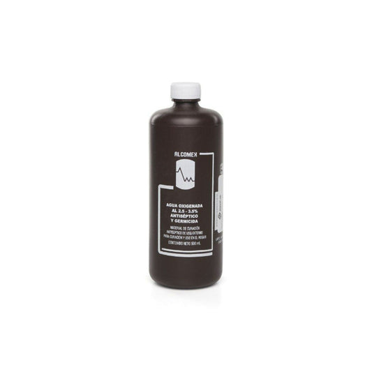 AGUA OXIGENADA ALCOMEX 500 ML