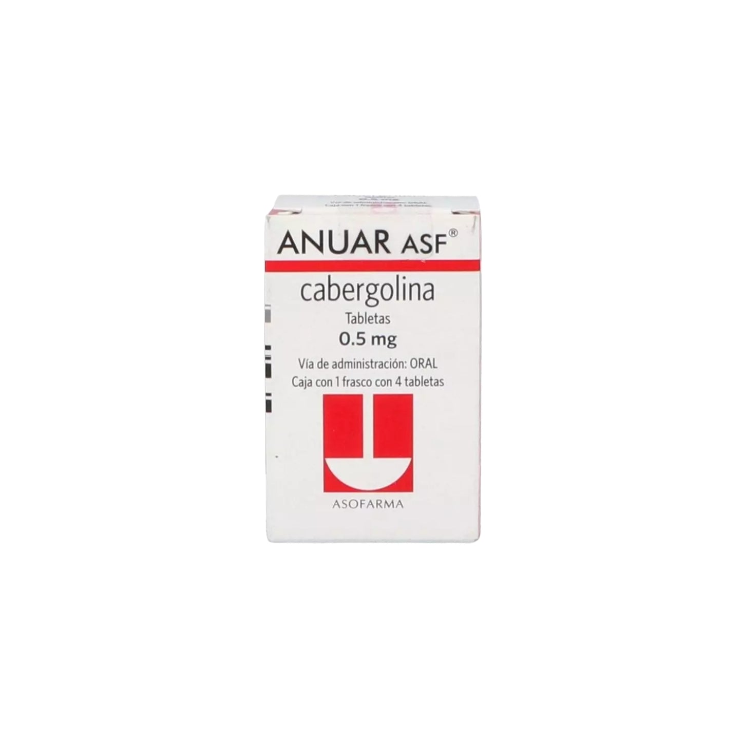 ANUAR ASF 0.5 MG 4 CPR