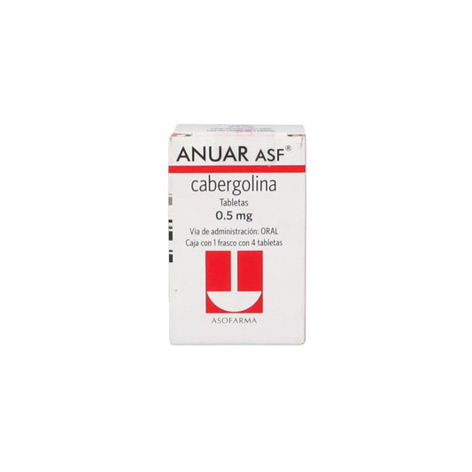 ANUAR ASF 0.5 MG 4 CPR