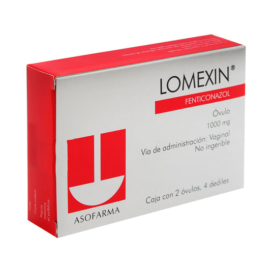LOMEXIN 1000MG 2 OV C/4 DEDILES