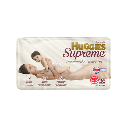 HUGGIES SUPREME NI?O E3 C36