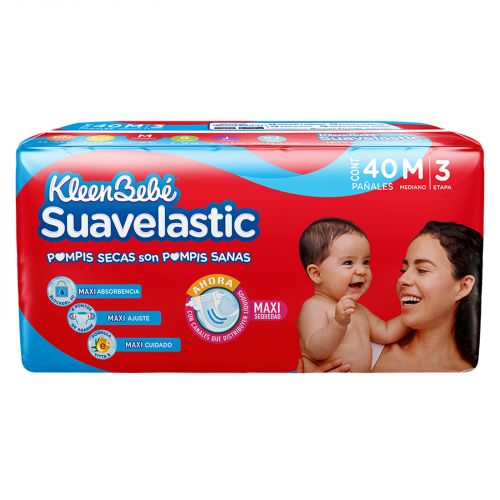 SUEVELASTICA MAX PAÑAL BEBE MEDIANO ETAP