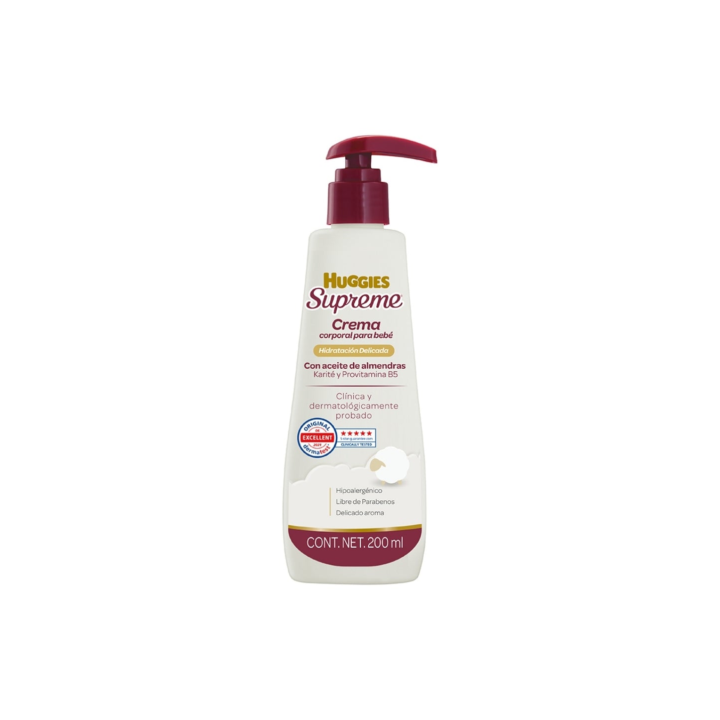 CRA HUGGIES SUPREM CORP FPUR200ML