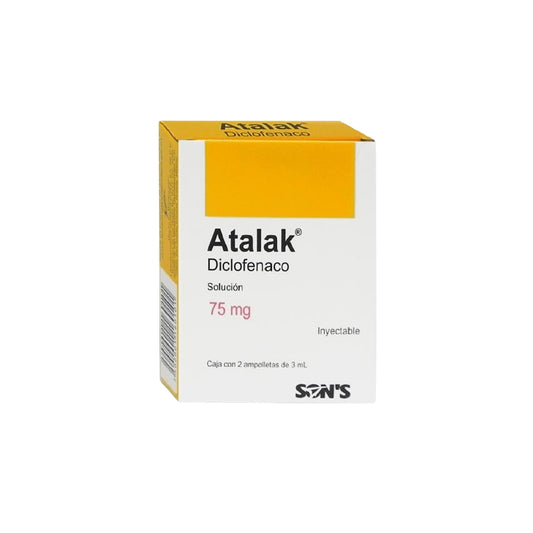 ATALAK INY. 75 MG. CAJA C/2 AMP. C/3 ML.