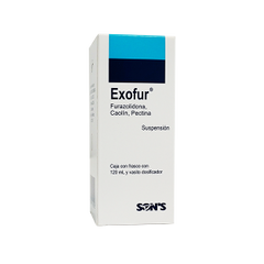 EXOFUR SUSP. CAJA C/FCO. C/120 ML.