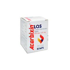 ACARBIXIN LQS TAB. 875/125 MG. CAJA C/FCO. C/10