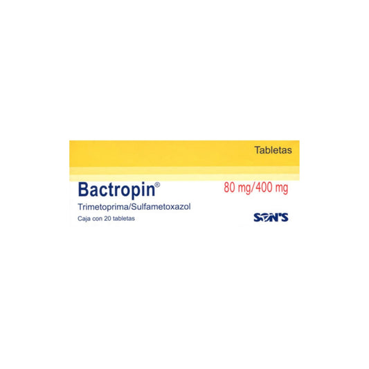 BACTROPIN TAB. 80/400 MG. CAJA C/20