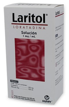 LARITOL SOL. CAJA C/FCO. C/60 ML.