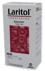 LARITOL SOL. CAJA C/FCO. C/60 ML.