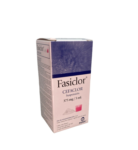 FASICLOR SUSP. 375 MG. FCO. P/50 ML.