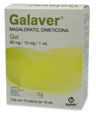 GALAVER GEL CAJA C/10 SOBRES C/10 ML.