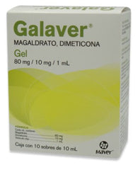 GALAVER GEL CAJA C/10 SOBRES C/10 ML.