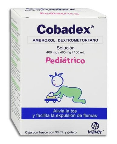 COBADEX SOL. PED. 400/400 MG./100 ML. CAJA C/FCO. C/30 ML.