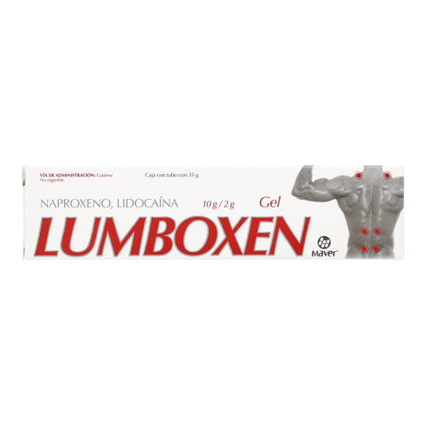 LUMBOXEN GEL 10/2 G. CAJA C/TUBO C/35 G.
