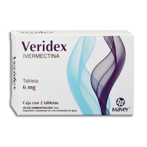 VERIDEX TAB. 6 MG. CAJA C/2 (IVERMECTINA)