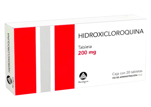 HIDROXICLOROQUINA 20 TAB 200 MG