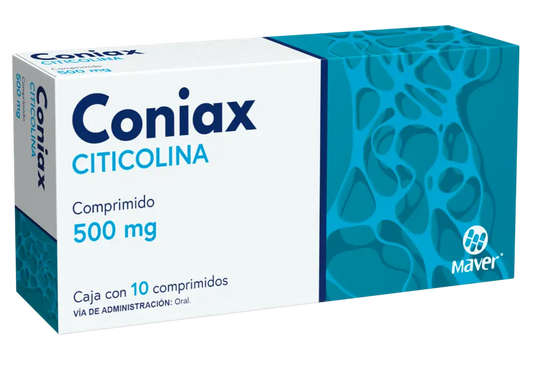 CONIAX 10 COMP 500 MG