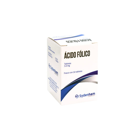 ACIDO FOLICO 5MG FCO 50 TAB LGEN