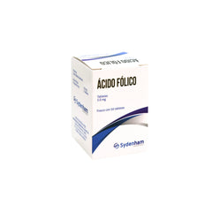 ACIDO FOLICO 5MG FCO 50 TAB LGEN