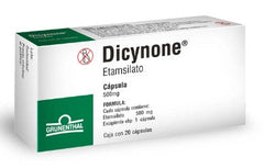 DICYNONE 500 MG 20 CAPS