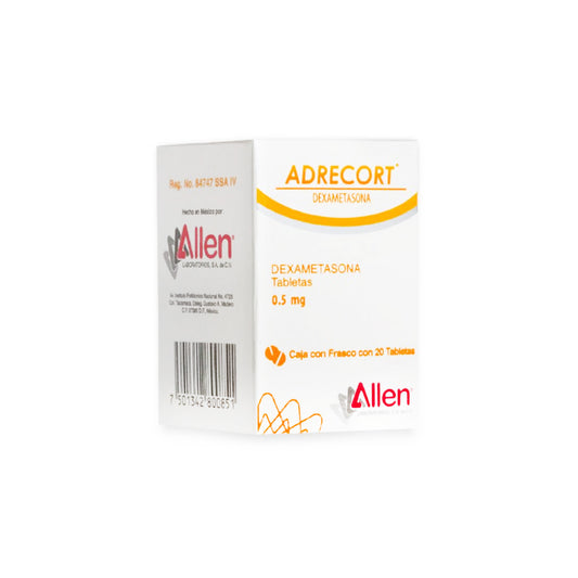 ADRECORT 20 TAB 0.5 MG