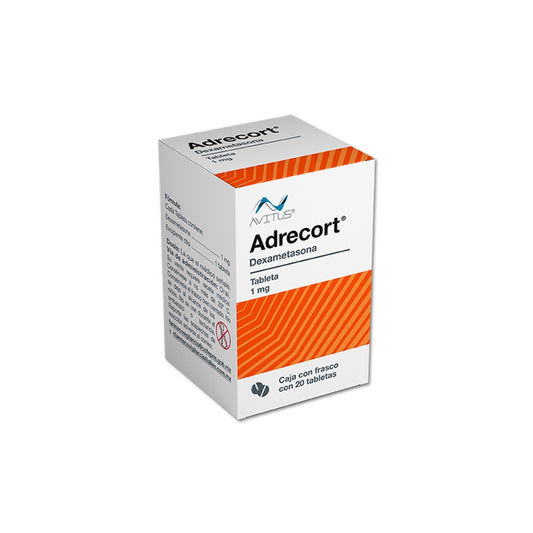 ADRECORT 20 TAB 1 MG