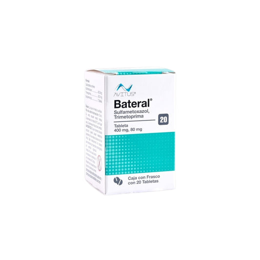 BATERAL 20 TAB 80/400 MG